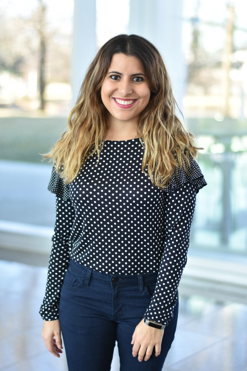 Winter Layering Outfit Ideas – Polka Dots