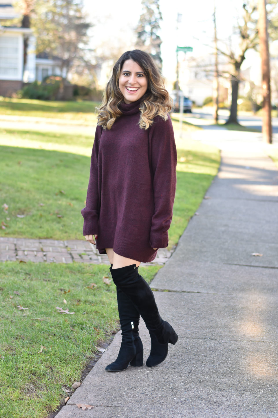 Sweater Dress + How to Use Pinterest for Your Blog