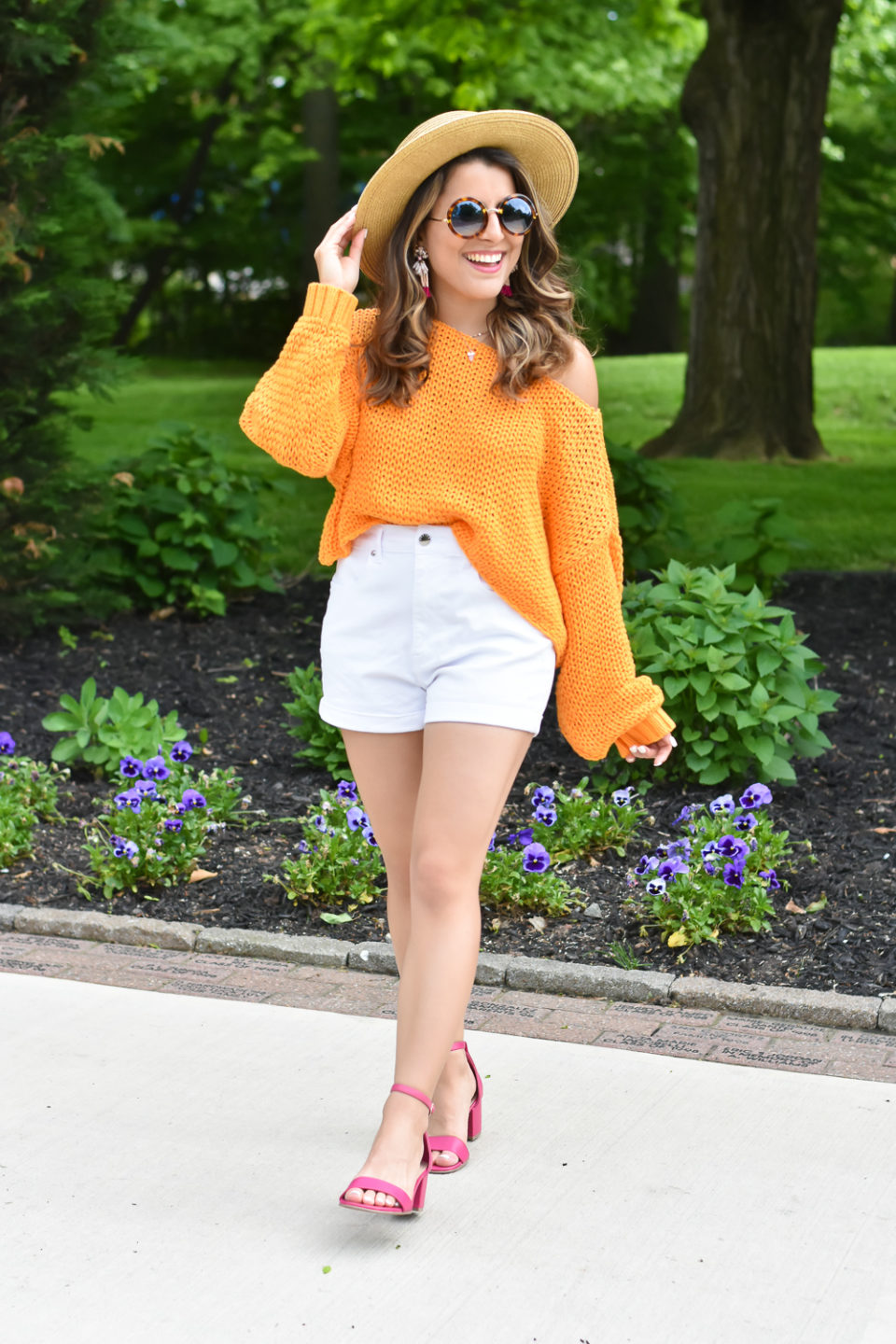How to Style a Sweater in the Spring and Summer